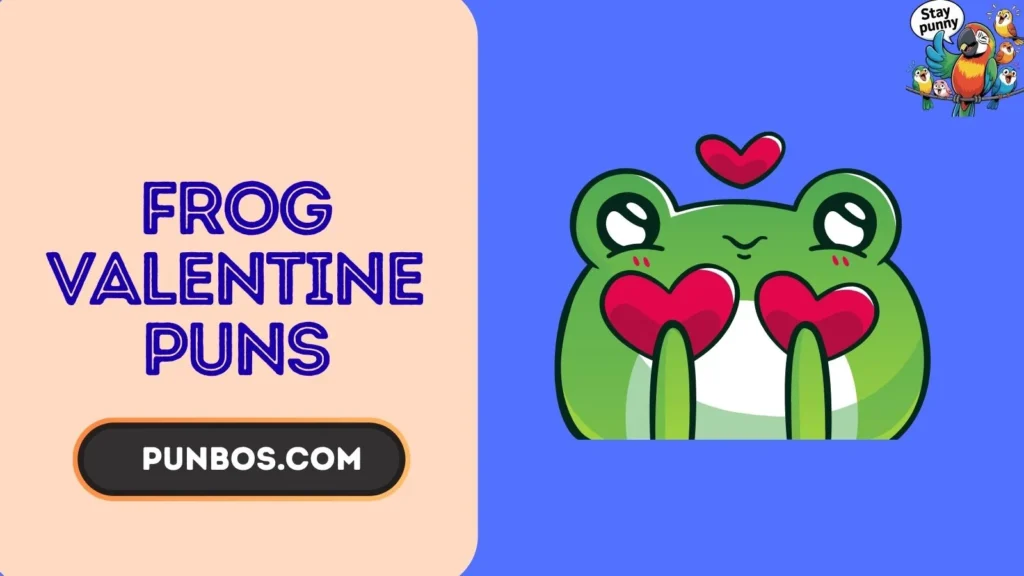 Frog Valentine Puns